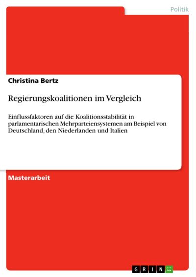 Regierungskoalitionen im Vergleich