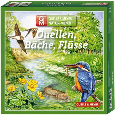 Natur-Memo "Quellen, Bäche, Flüsse"