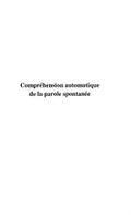 Comprehension automatique de la parole s