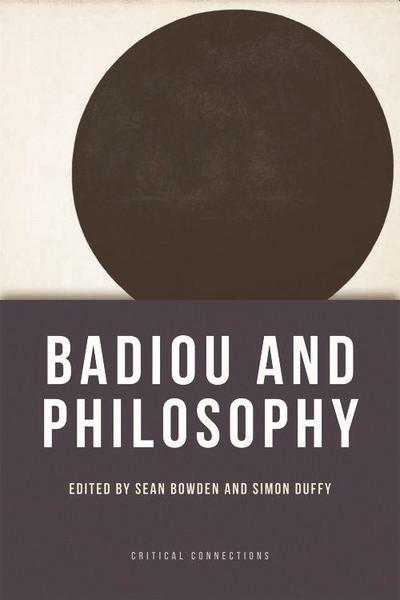 Badiou and Philosophy