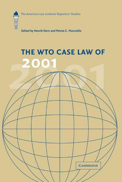 The WTO Case Law of 2001