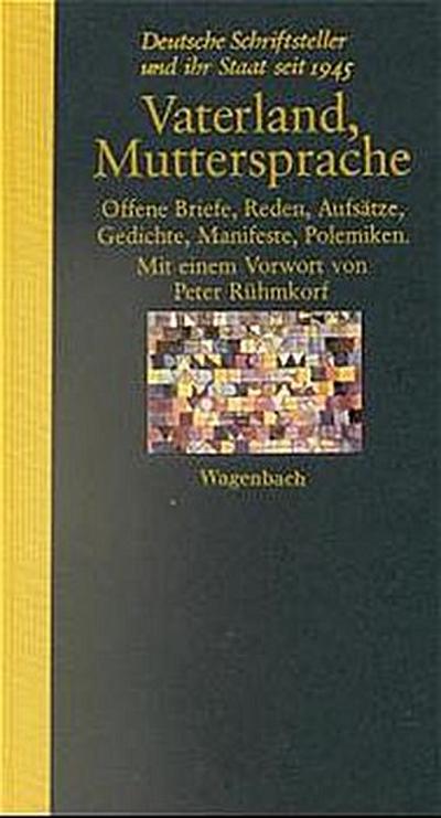 Vaterland, Muttersprache