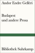 Budapest und andere Prosa
