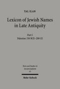 Lexicon of Jewish Names in Late Antiquity