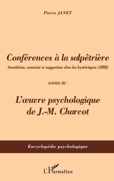 Conférences à la Salpêtrière