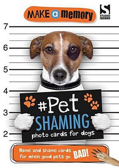 Make a Memory Pet Shaming, photo cards for dogs