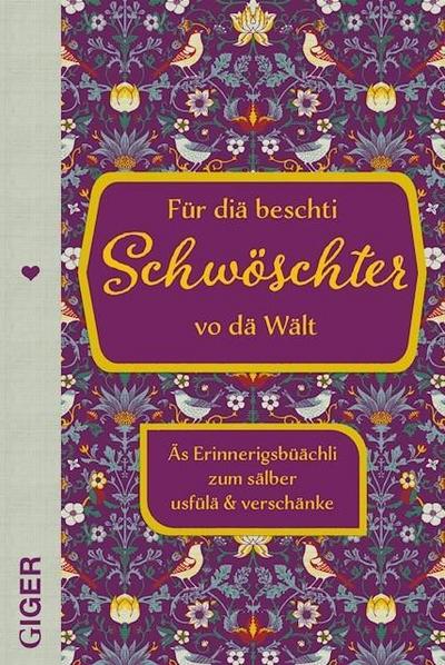 Für diä beschti Schwöschter vo dä Wält