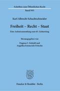 Freiheit, Recht, Staat