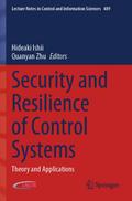 Security and Resilience of Control Systems