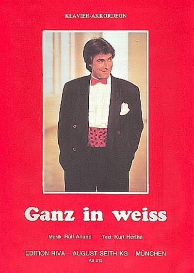 Ganz in weiss:Gesang und Klavier