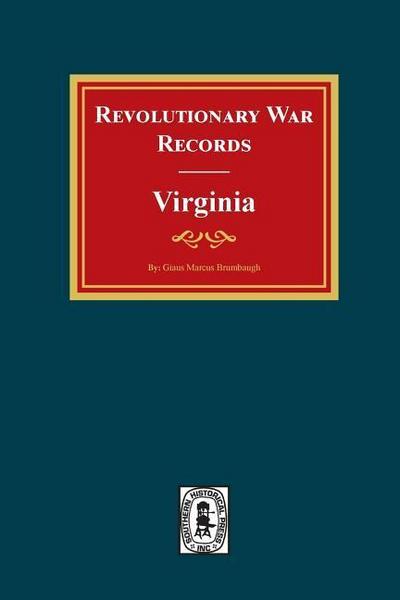Revolutionary War Records Virginia