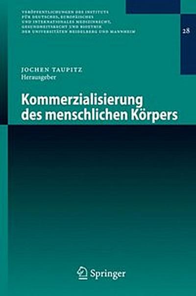 Kommerzialisierung des menschlichen Körpers