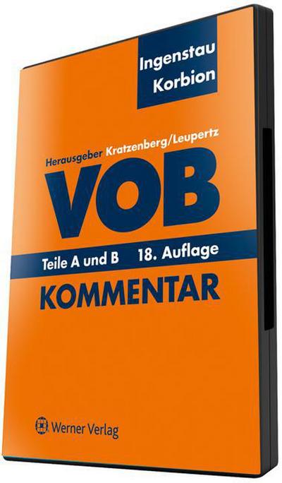 VOB, Teile A und B, Kommentar, CD-ROM