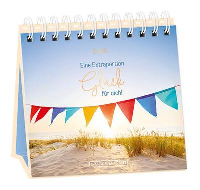 Tischkalender 2026 Extraportion Glück