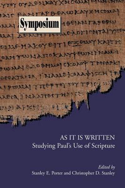 As It Is Written