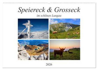Speiereck & Grosseck (Wandkalender 2026 DIN A2 quer), CALVENDO Monatskalender