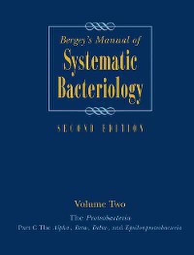 Bergey’s Manual® of Systematic Bacteriology