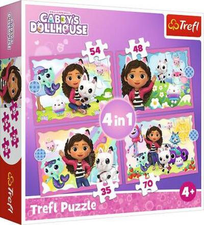 4 in 1 Puzzle - Gabby’s Dollhouse