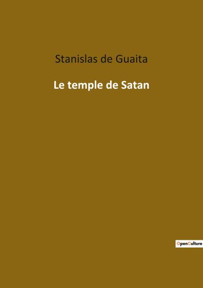 Le temple de Satan