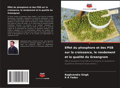 Effet du phosphore et des PSB sur la croissance, le rendement et la qualité du Greengram