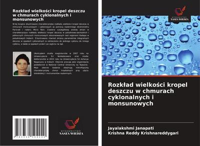 Rozk¿ad wielko¿ci kropel deszczu w chmurach cyklonalnych i monsunowych