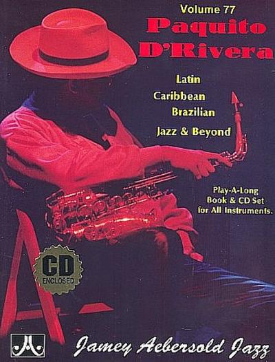Paquito D’Rivera (+CD): PlayalongBook for all instrumentalists