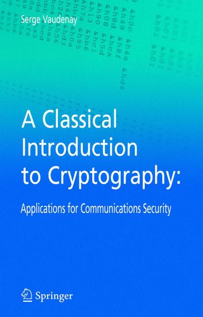A Classical Introduction to Cryptography
