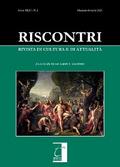 Riscontri. Rivista di cultura e di attualità: N. 2
