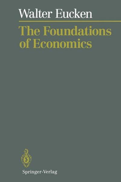 The Foundations of Economics