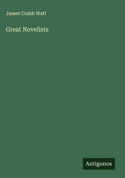 Great Novelists