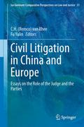Civil Litigation in China and Europe