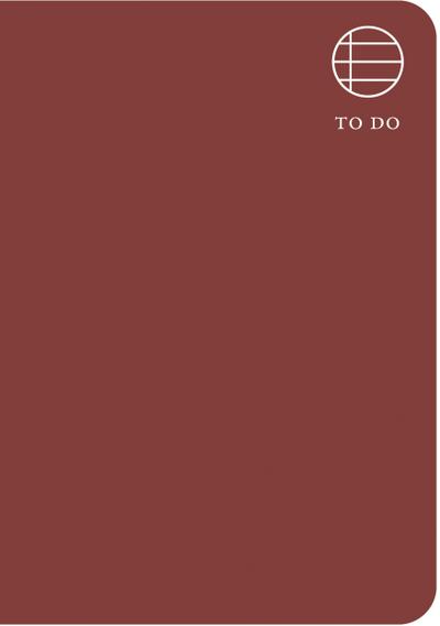 Garnet Pocket to Do Notebook