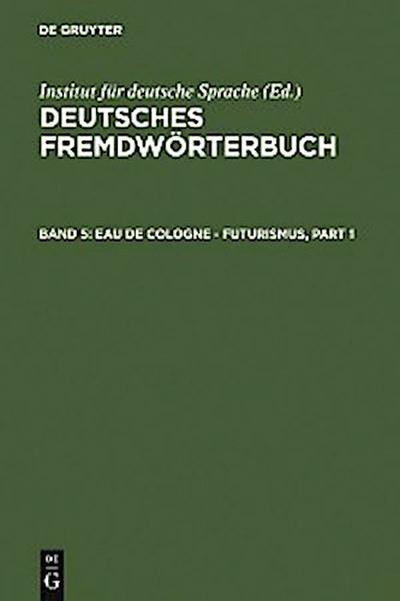 Eau de Cologne - Futurismus