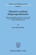 Öffentlich-rechtliche Religionsgesellschaften.