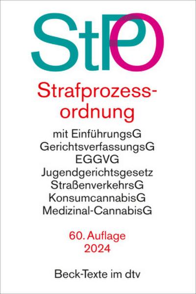 Strafprozessordnung. StPO