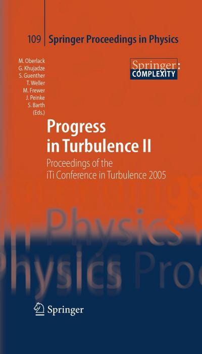 Progress in Turbulence II