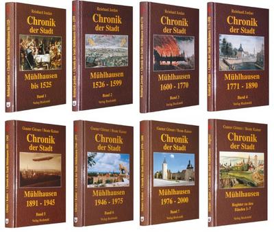 Gesamtausgabe: Chronik der Stadt Mühlhausen 1 bis 8