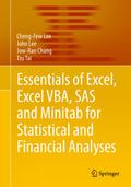Essentials of Excel, Excel VBA, SAS and Minitab fo