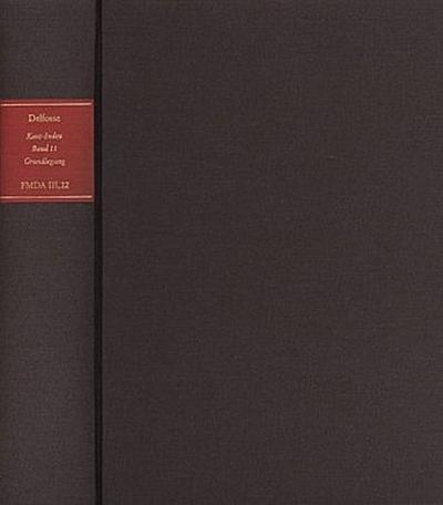 Forschungen und Materialien zur deutschen Aufklärung / Abteilung III: Indices. Kant-Index. Section 2: Indices zum Kantschen Ethikcorpus. Band 15: Stellenindex und Konkordanz zur ’Grundlegung zur Metaphysik der Sitten’