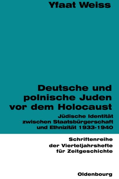 Deutsche und polnische Juden vor dem Holocaust