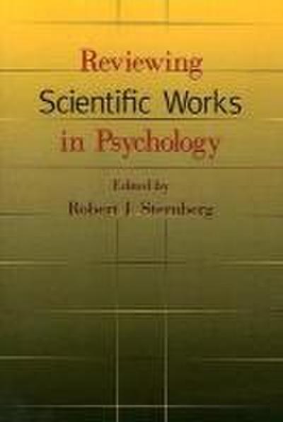 Reviewing Scientific Works in Psychology
