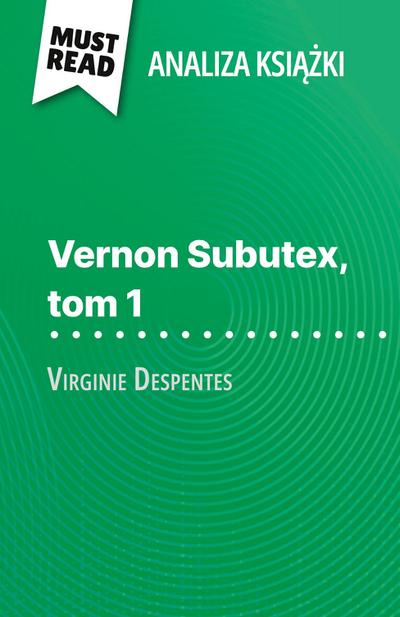 Vernon Subutex, tom 1 ksi¿¿ka Virginie Despentes (Analiza ksi¿¿ki)