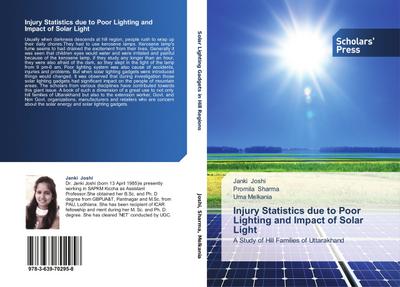 Injury Statistics due to Poor Lighting and Impact of Solar Light