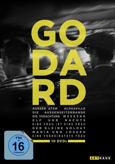 Best of Jean-Luc Godard, 10 DVDs, 10 DVD-Video