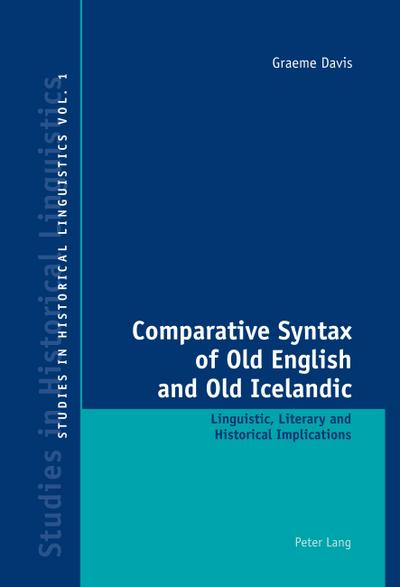 Comparative Syntax of Old English and Old Icelandic
