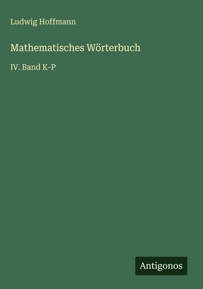 Mathematisches Wörterbuch