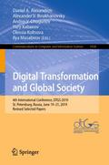 Digital Transformation and Global Society