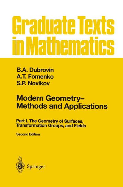 Modern Geometry - Methods and Applications