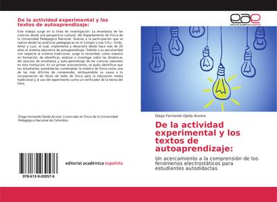 De la actividad experimental y los textos de autoaprendizaje: