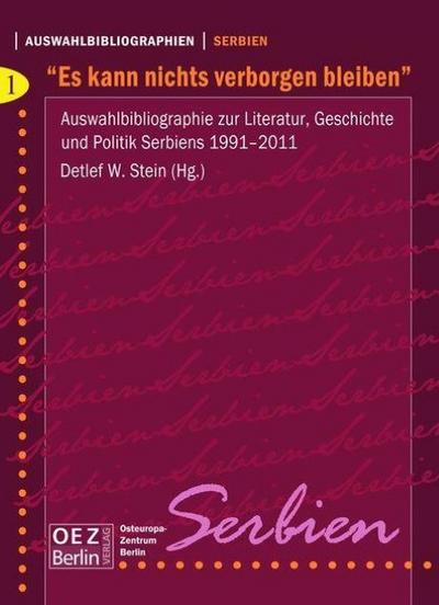 ’Es kann nichts verborgen bleiben’